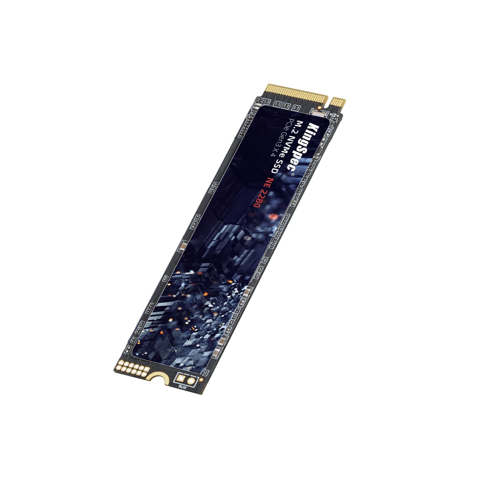SSD 1TB, M.2 NVMe Gen3x4 SSD 2280 - Up to 2400MB/s, Internal Solid State Drive with 3D NAND Flash, Compatible with Desktop and Laptop