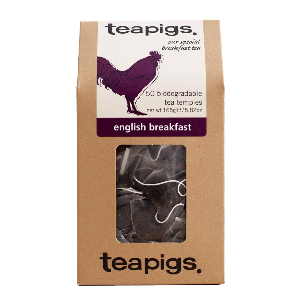Teapigs English Breakfast Tea (1 Box of 50 Tea Bags)