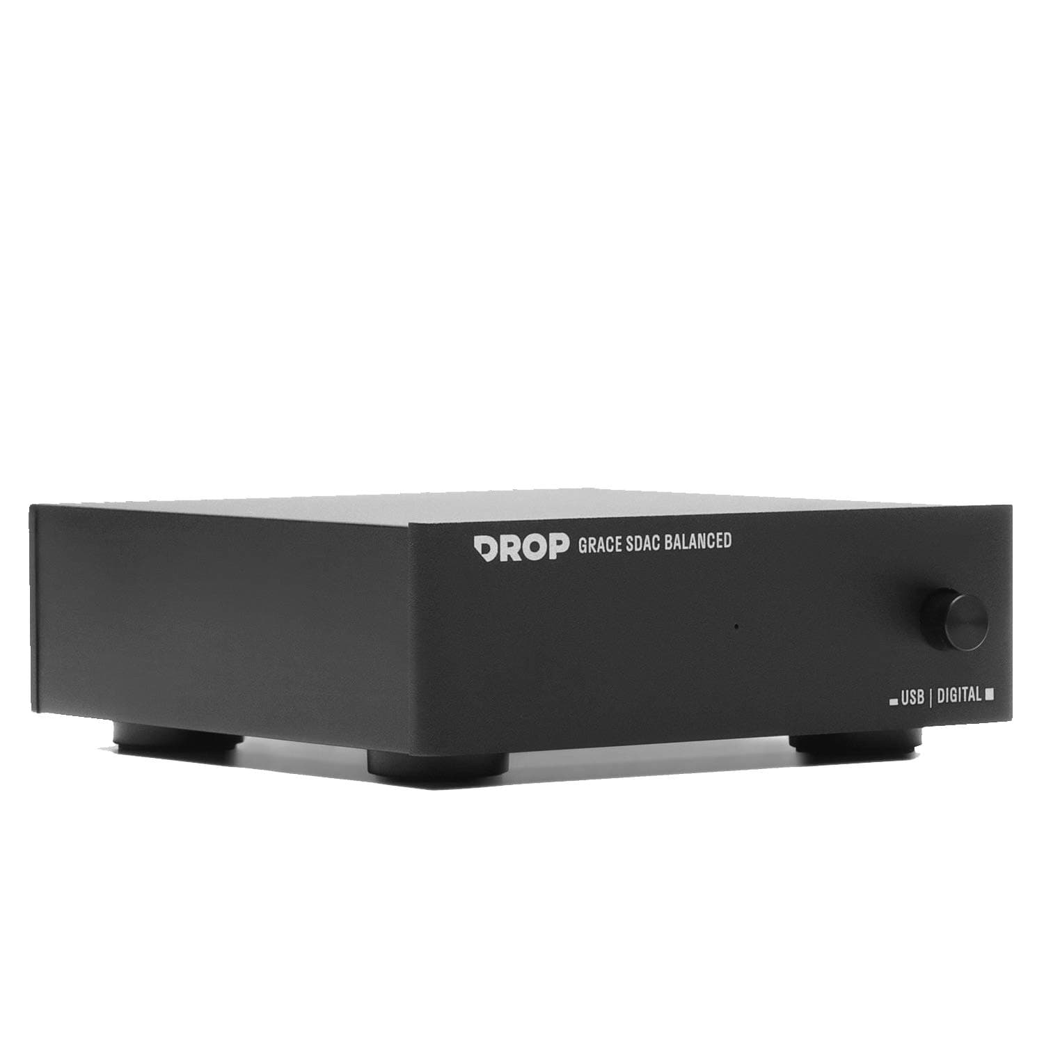 DROP + Grace Design Standard DAC Balanced - Digital-to-Analog Converter with Audiophile XLR, USB-B, 3.5mm Stereo Connectivity, Black