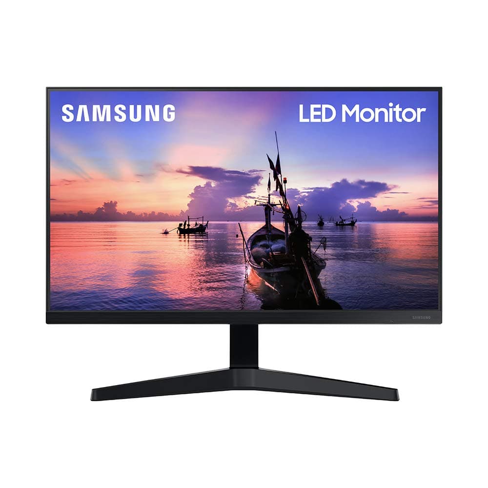 SAMSUNG T350 Series LF24T350FHNXZA 24 IPS LED FHD Monitor, FreeSync, 4ms (HDMI) - Dark Blue Gray