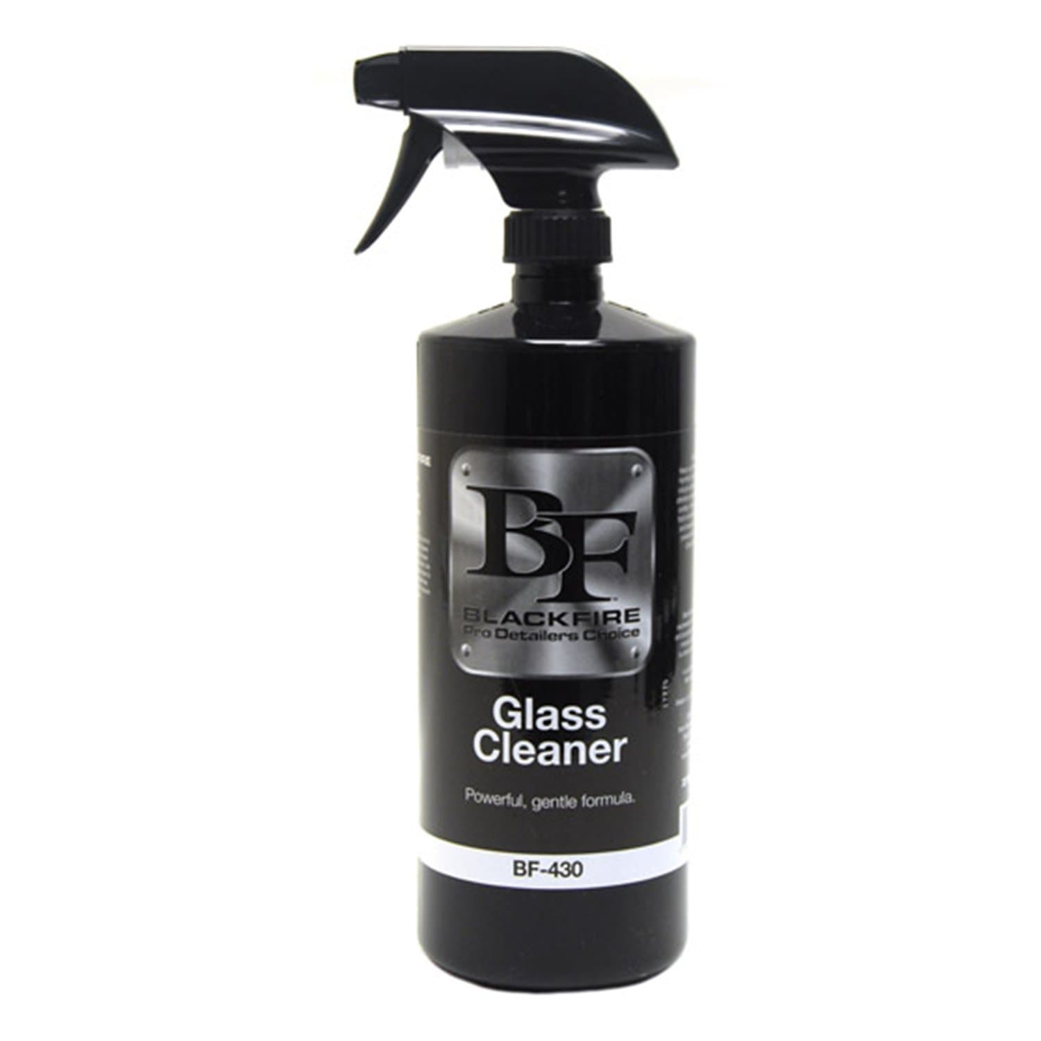 Blackfire Pro Detailers Choice Glass Cleaner | Streak-Free & Ammonia-Free Formula | Safe for Tinted Windows & Automotive Glass | BF-430 | 32 oz Spray Bottle