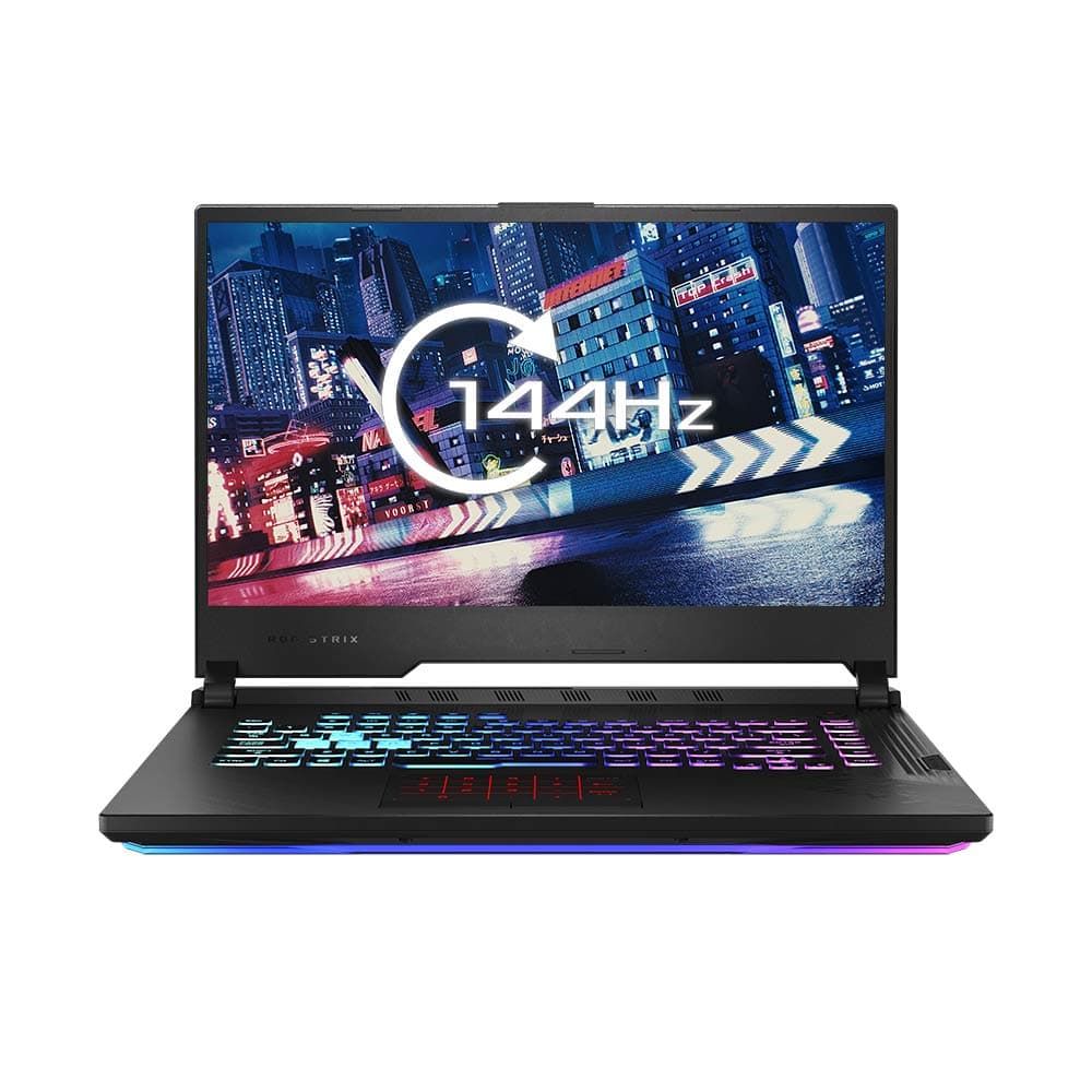 ASUS ROG Strix G512LV Full HD 144 Hz 15.6 Inch Gaming Laptop (Intel i7-10750H, NVIDIA GeForce RTX 2060 6GB, 16 GB RAM, 512 GB M.2 NVMe PCIe 3.0 SSD, Wi-Fi 6, Windows 10) Original Black,G512LV-HN033T