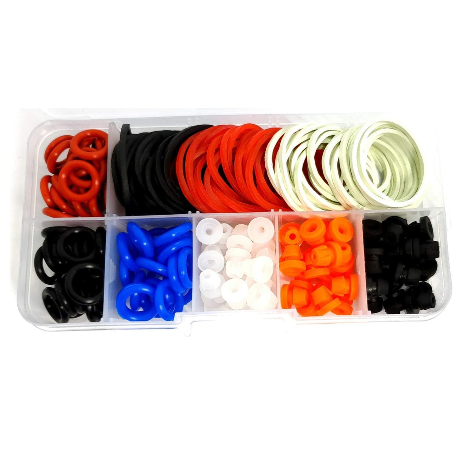 Tattoo Silicone Needle Pads Machine Parts Rubber Bands O-Ring Grommets Kit