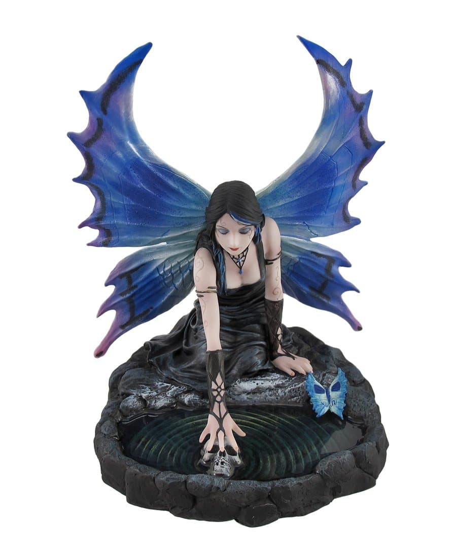Immortal Flight Fairy Figurine, Blue, 18.4cm