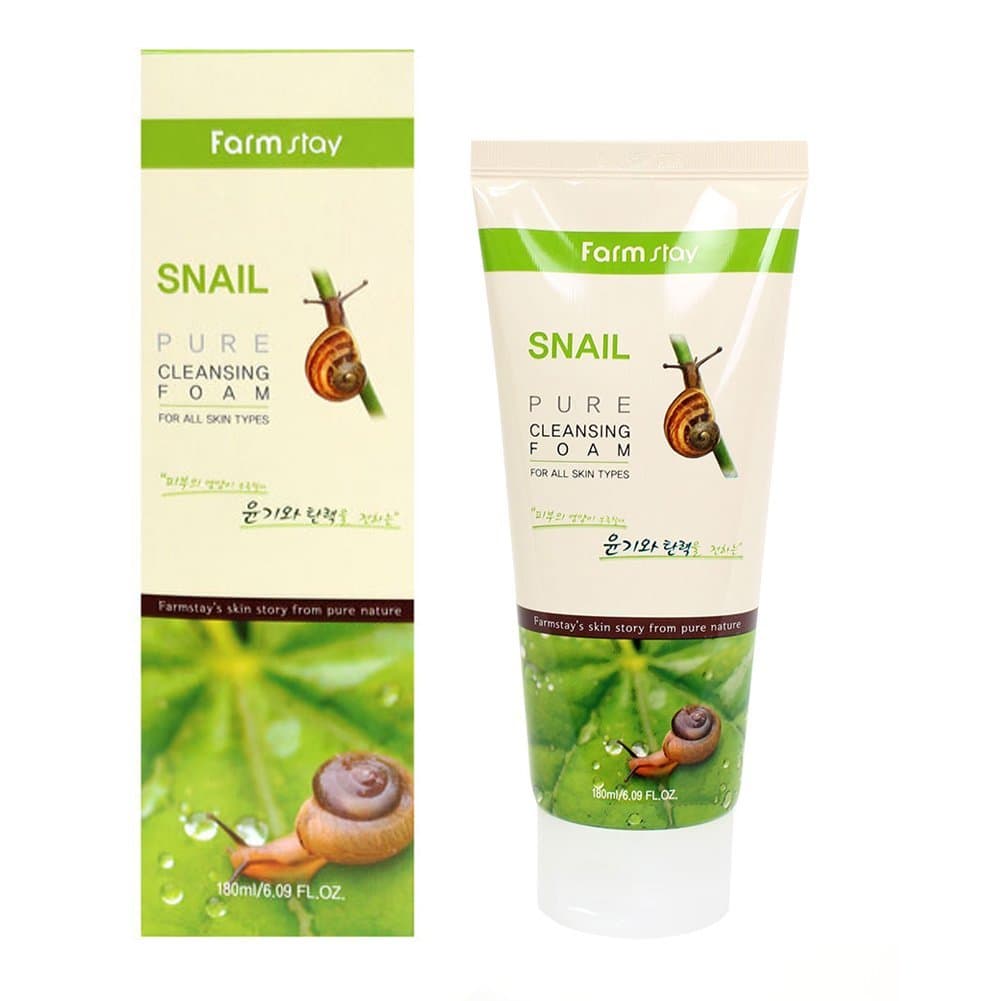 Korean Pure Snail Foam Cleanser [ 180ml / 6.09oz ] ????