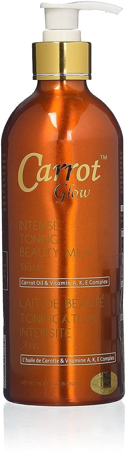 Carrot Glow I Intense Toning Beauty Milk - 16.8oz