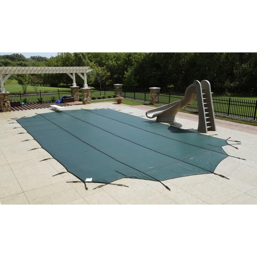 Arctic Armor Mesh Rectangular Safety Cover for 20ft x 40ft In-Ground Pools with 12-Year Warranty Color: Blue (WS390BU)