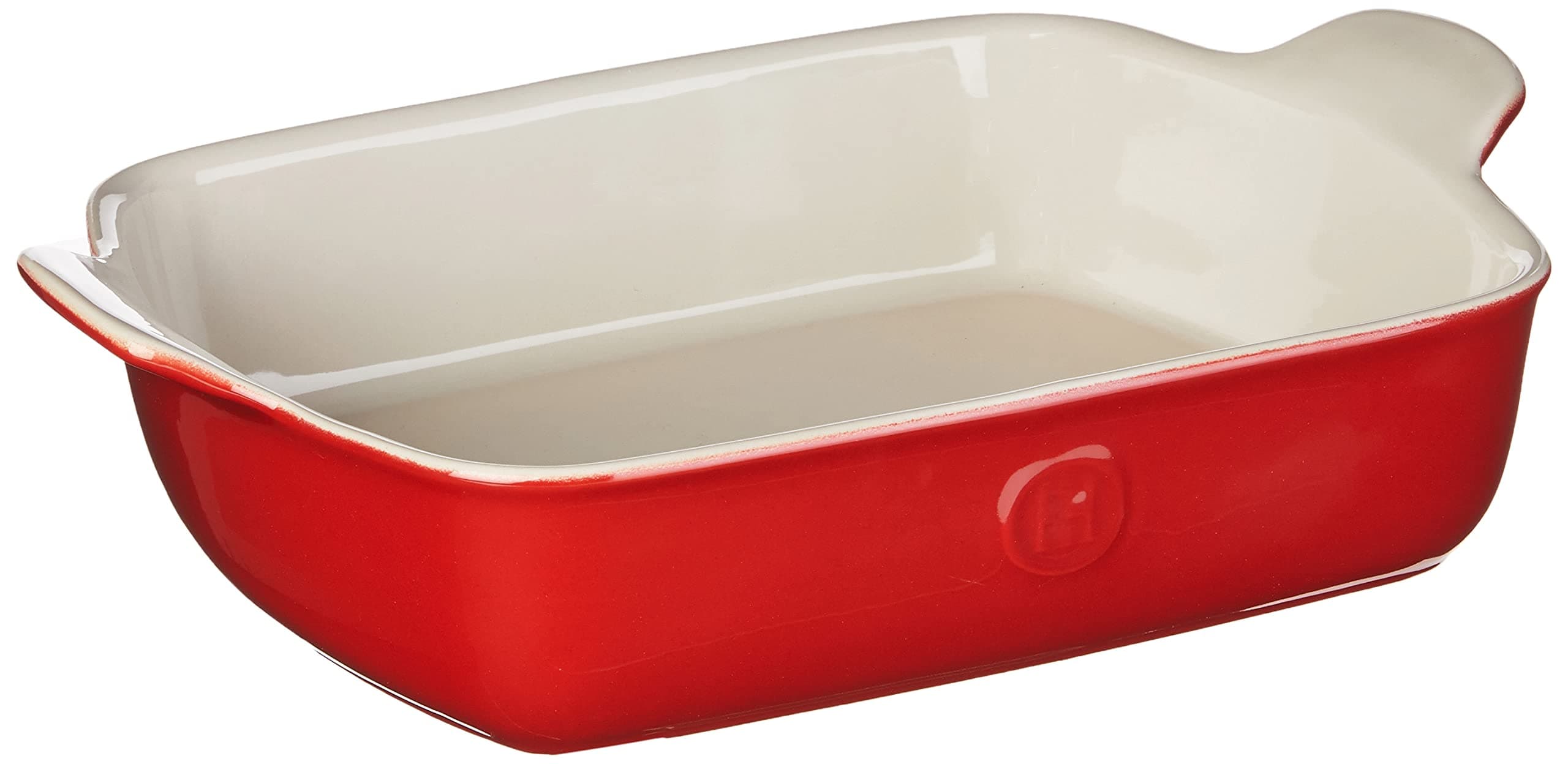 Modern Classics Small Rectangular Baker 11x10, 11 X 8 Inches, Rouge Red