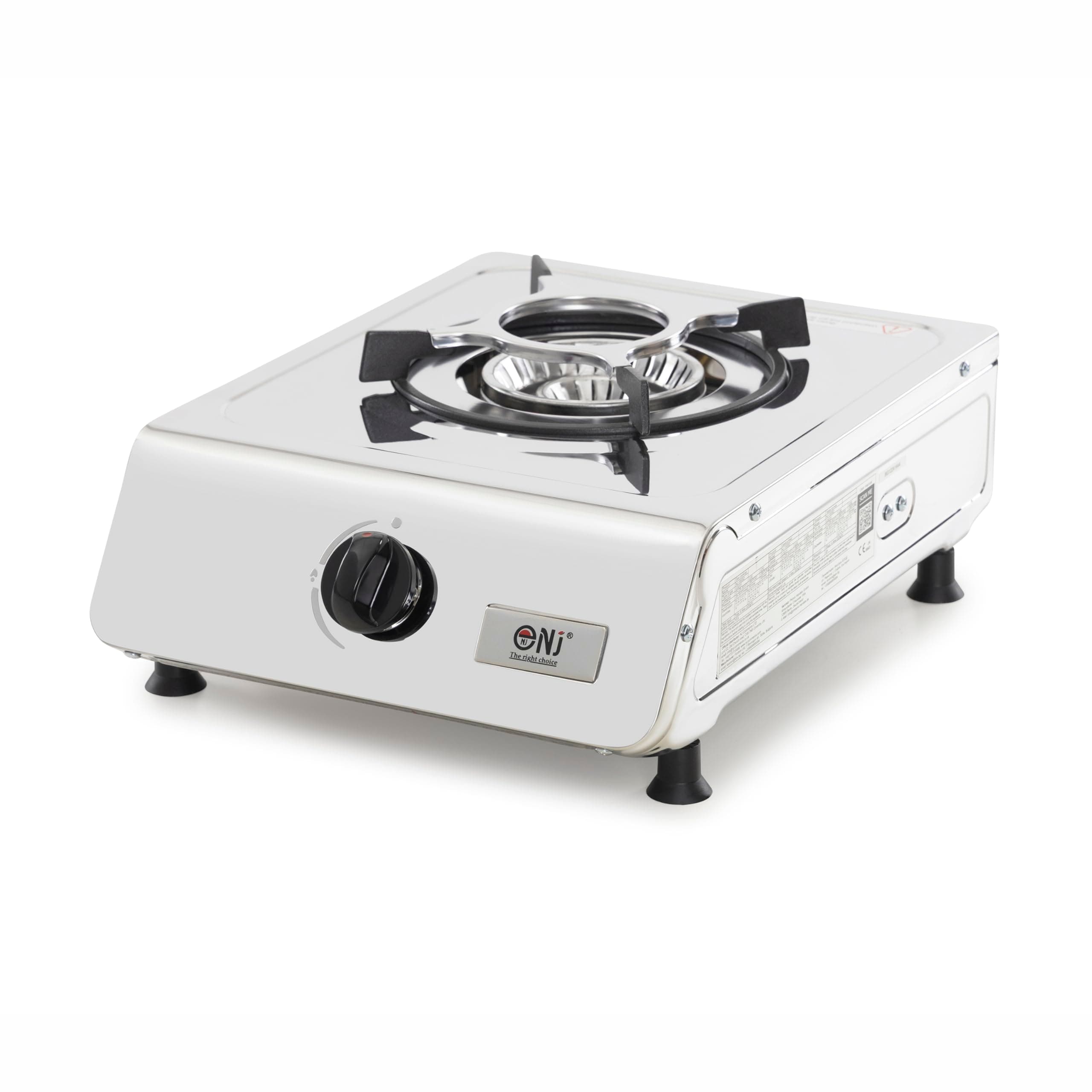 NJ-100SD Gas Stove Single Burner Portable Stainless Steel Catering 4.0kW Indoor
