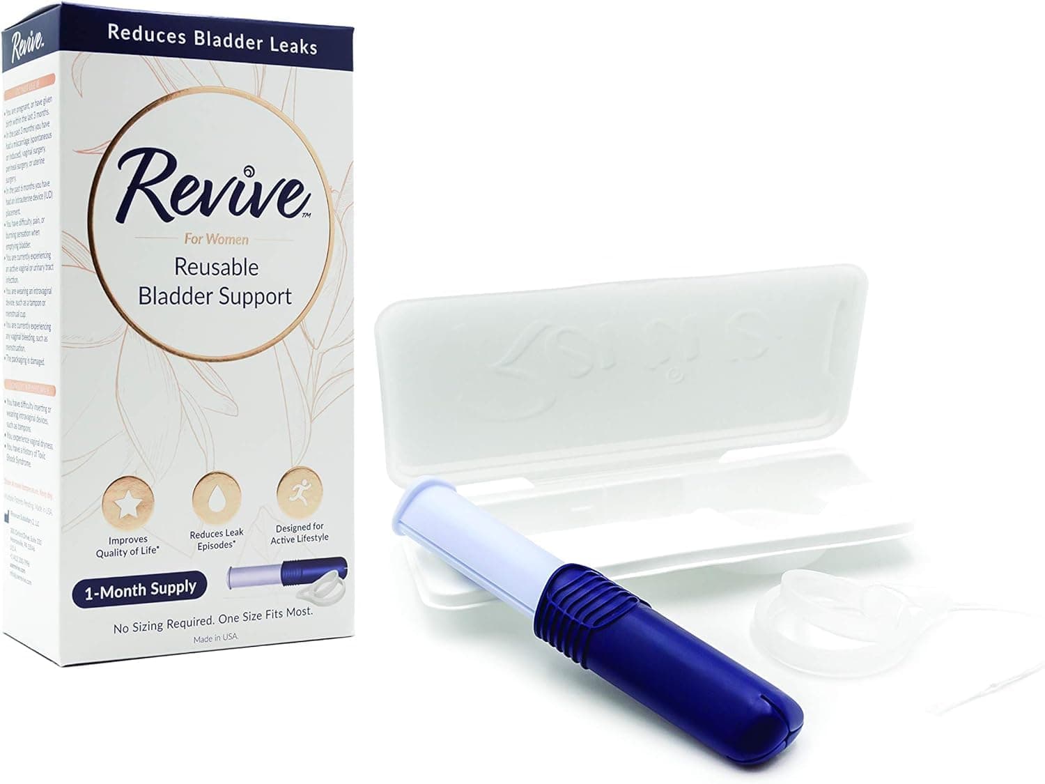 Revive Reusable Bladder Control Support for Women, One Month Supply