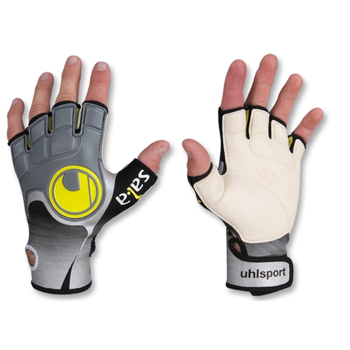 uhlsport Sala Roughprofile Half-Finger Goalie Gloves