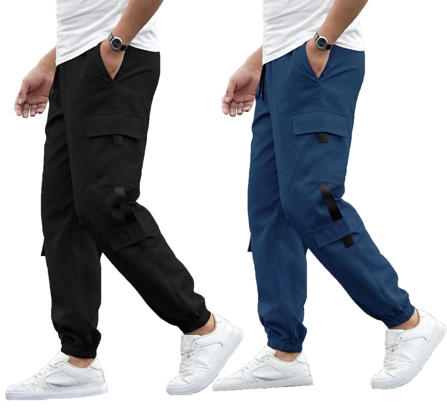 TP-06-08 Men's Stretch Lycra Straight Leg Trousers