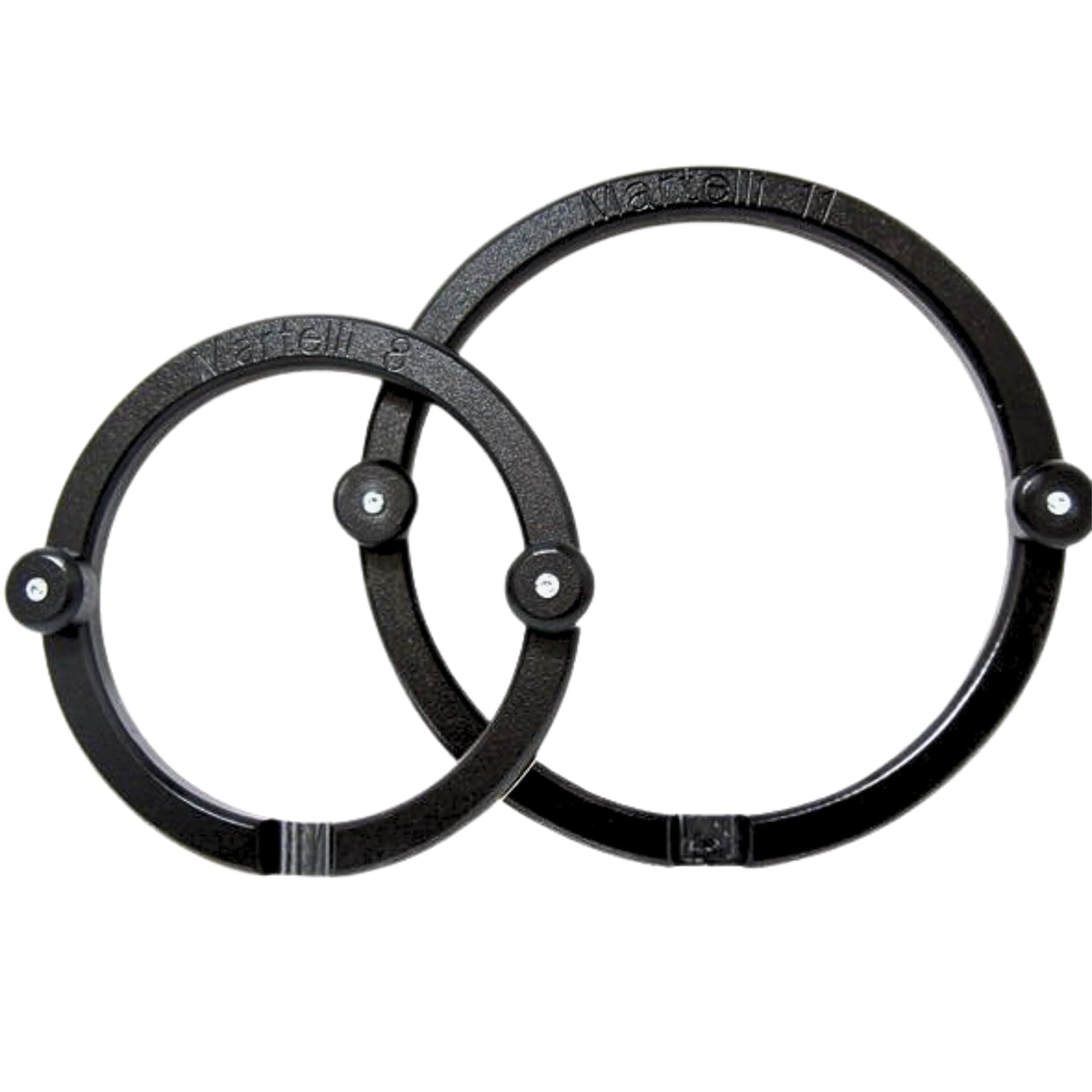 Martelli Gripper Rings - 8" and 11" Free Motion Quilting Hoop Set - Made in The USA