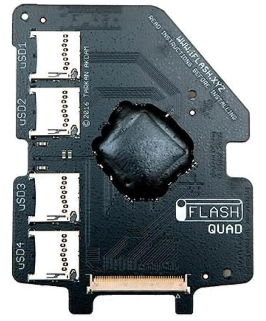 i-Flash 【iFlash-QUAD】 Quad MicroSD Adapter for the iPod 変換アダプター【正規品】