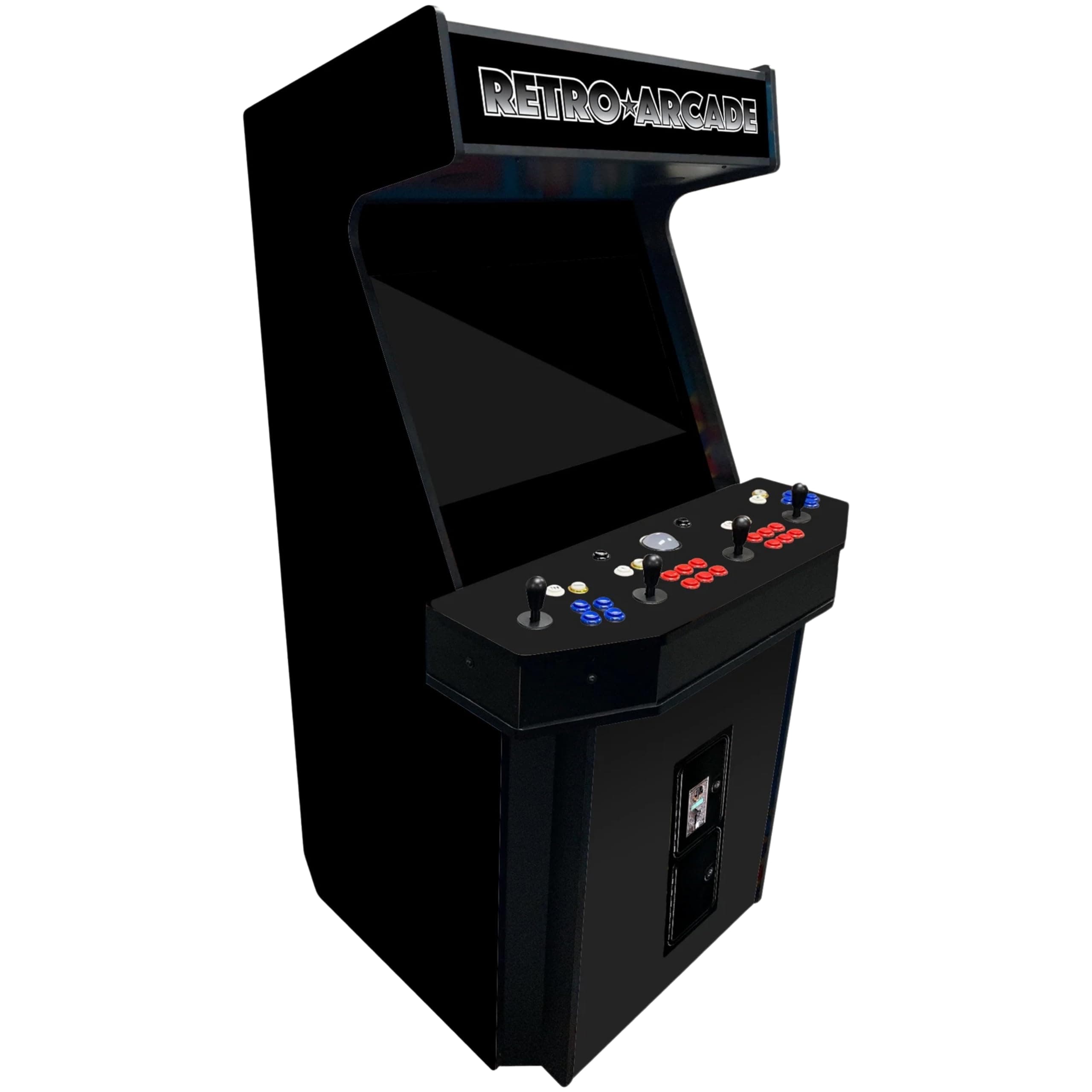 4 Player Upright Arcade Machine with 4,708 Games in 1 32" Monitor Trackballs