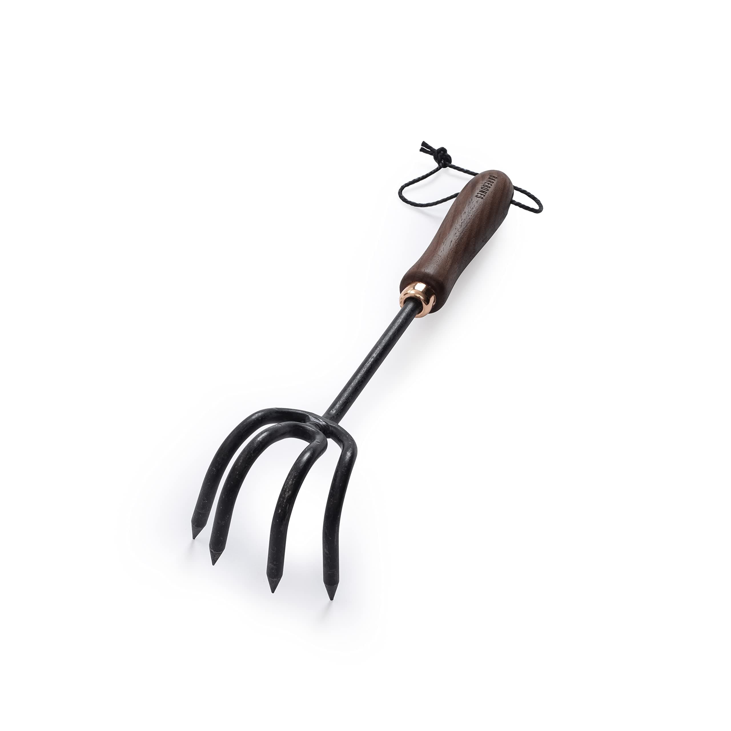 Barebones Cultivator Hand Tool - Wooden Handle, Heat-Treated Stainless Steel Blade