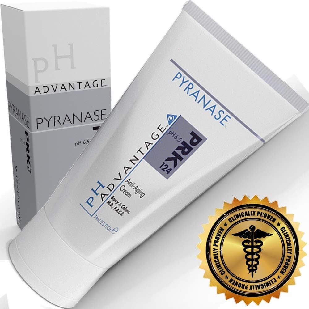 Anti Aging Face Cream – PYRANASE Dark Spot Corrector and Wrinkle Cream for Gentle Skin Lightening, Smoothes Wrinkles, Reduces Redness, Repair Sun Damage and Fine Lines – Clinically Proven