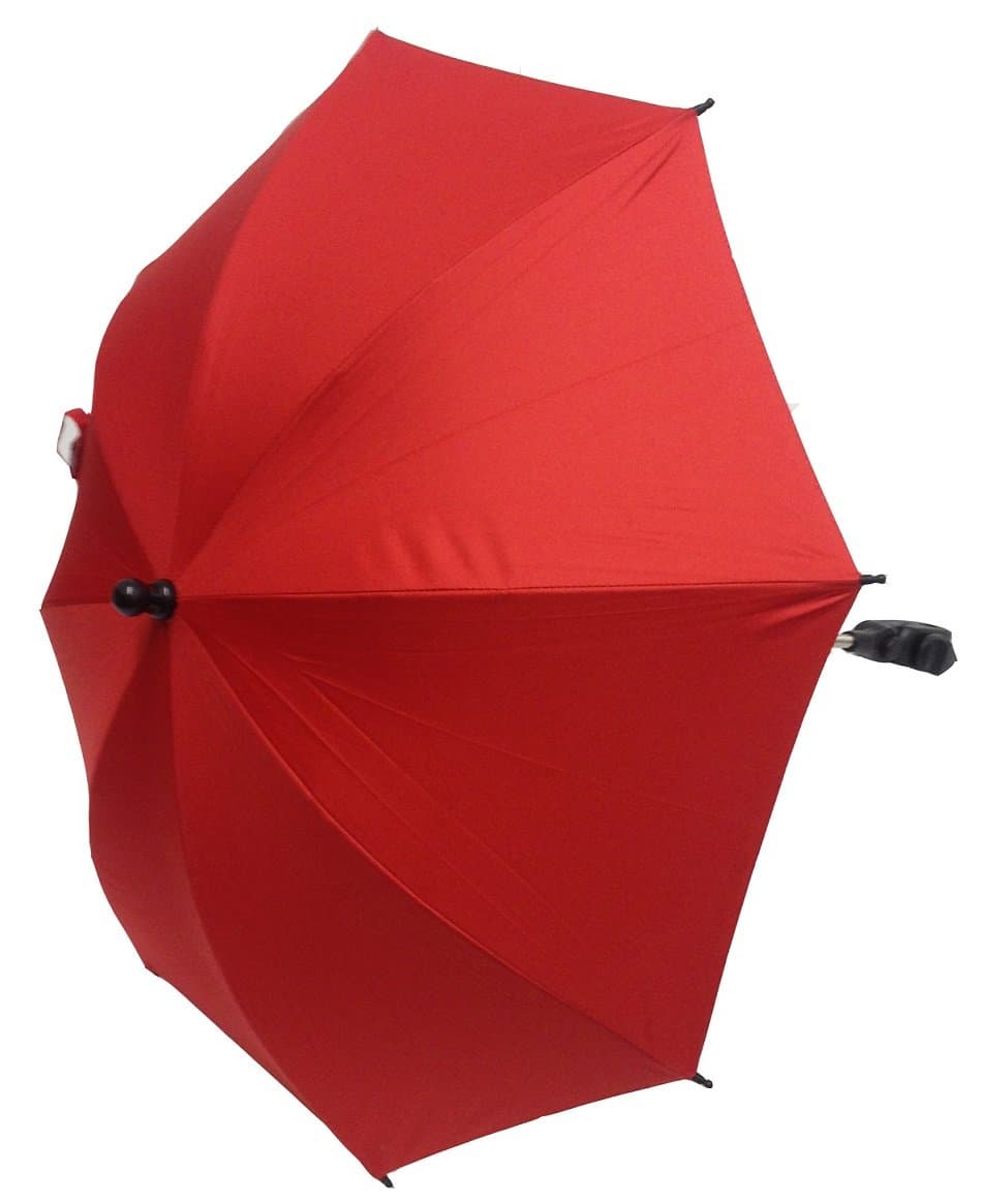 For Your Little One Baby Parasol Compatible with Emmaljunga Twin Cerox Red