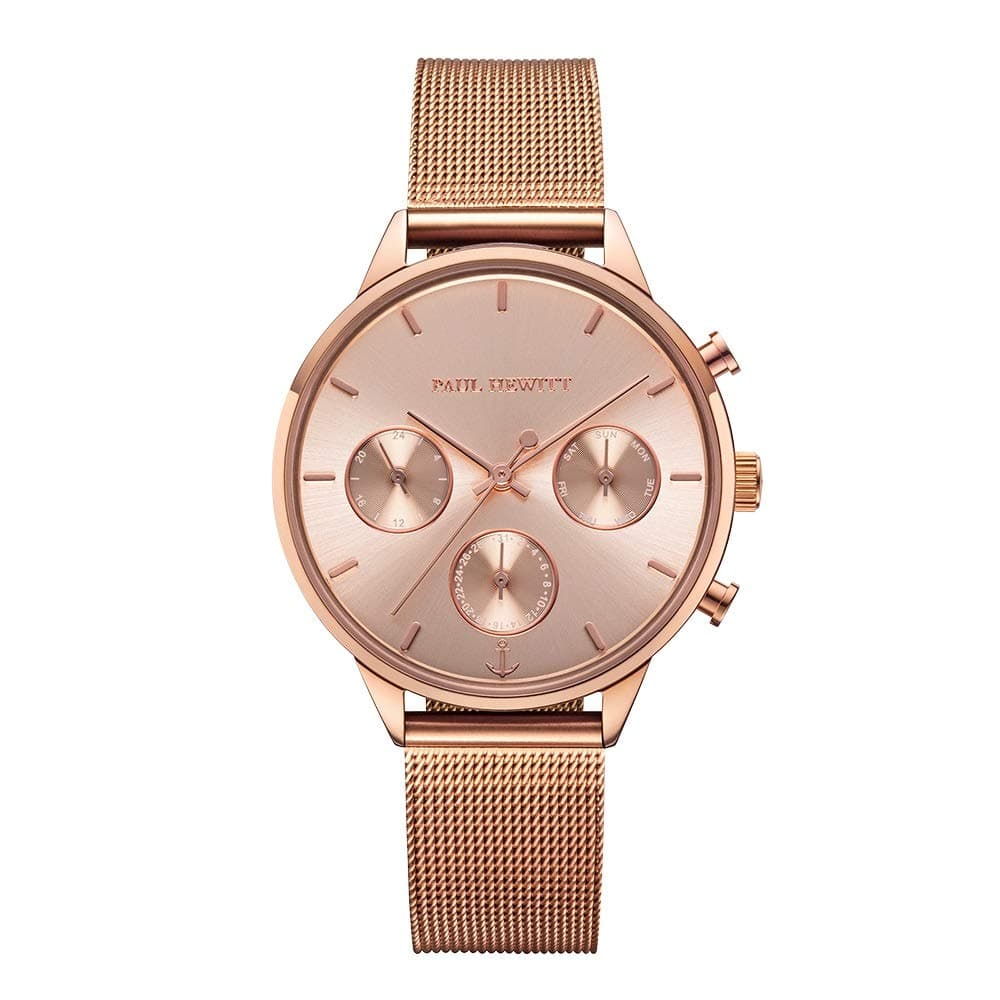 PAUL HEWITT Everpulse Line Women's Watch Stainless Steel Watch with Leather Strap or Stainless Steel Strap