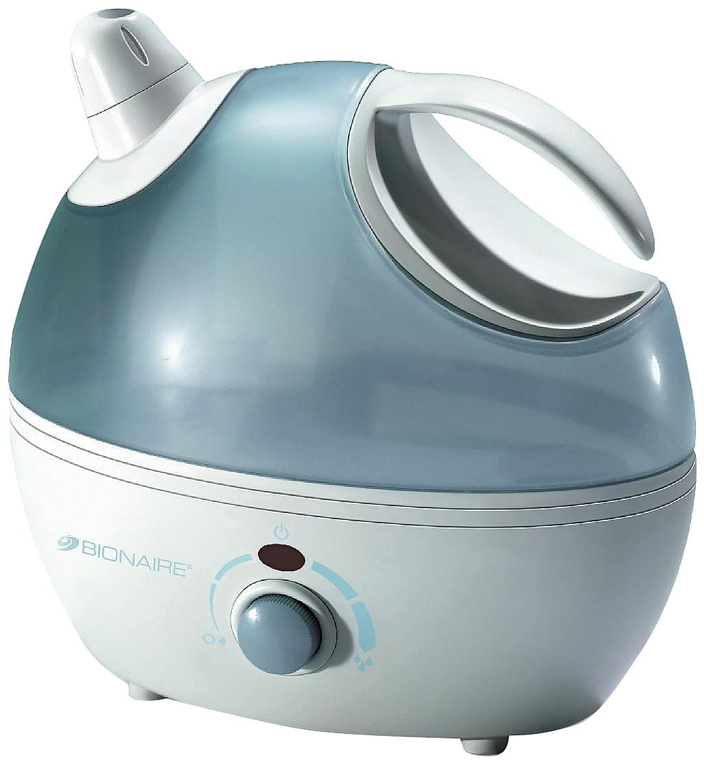 220-240 Volt/ 50 Hz, Bionaire BU1300W Compact Ultrasonic Humidifier, OVERSEAS USE ONLY, WILL NOT WORK IN THE US