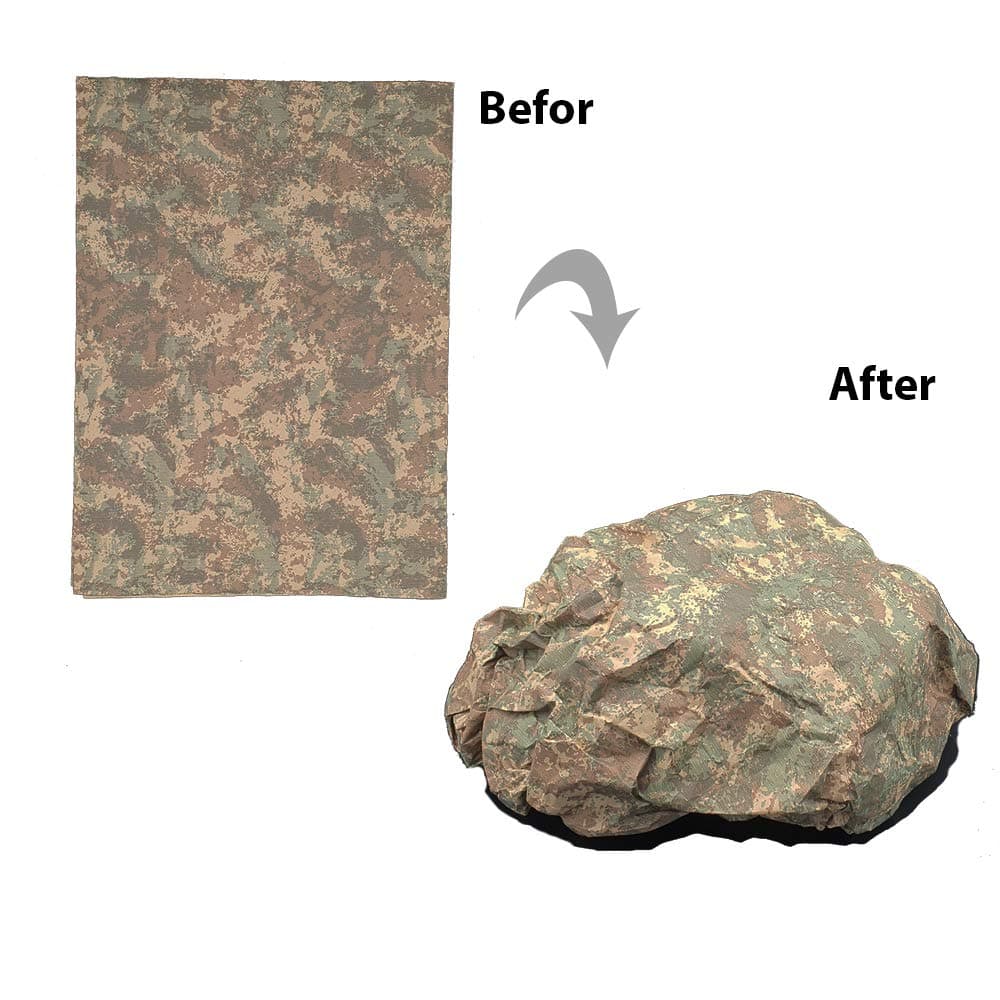 ARKRAFT Paper Crib Rock or Earth 4 Pieces Made in Italy DIY (Pack of 4)