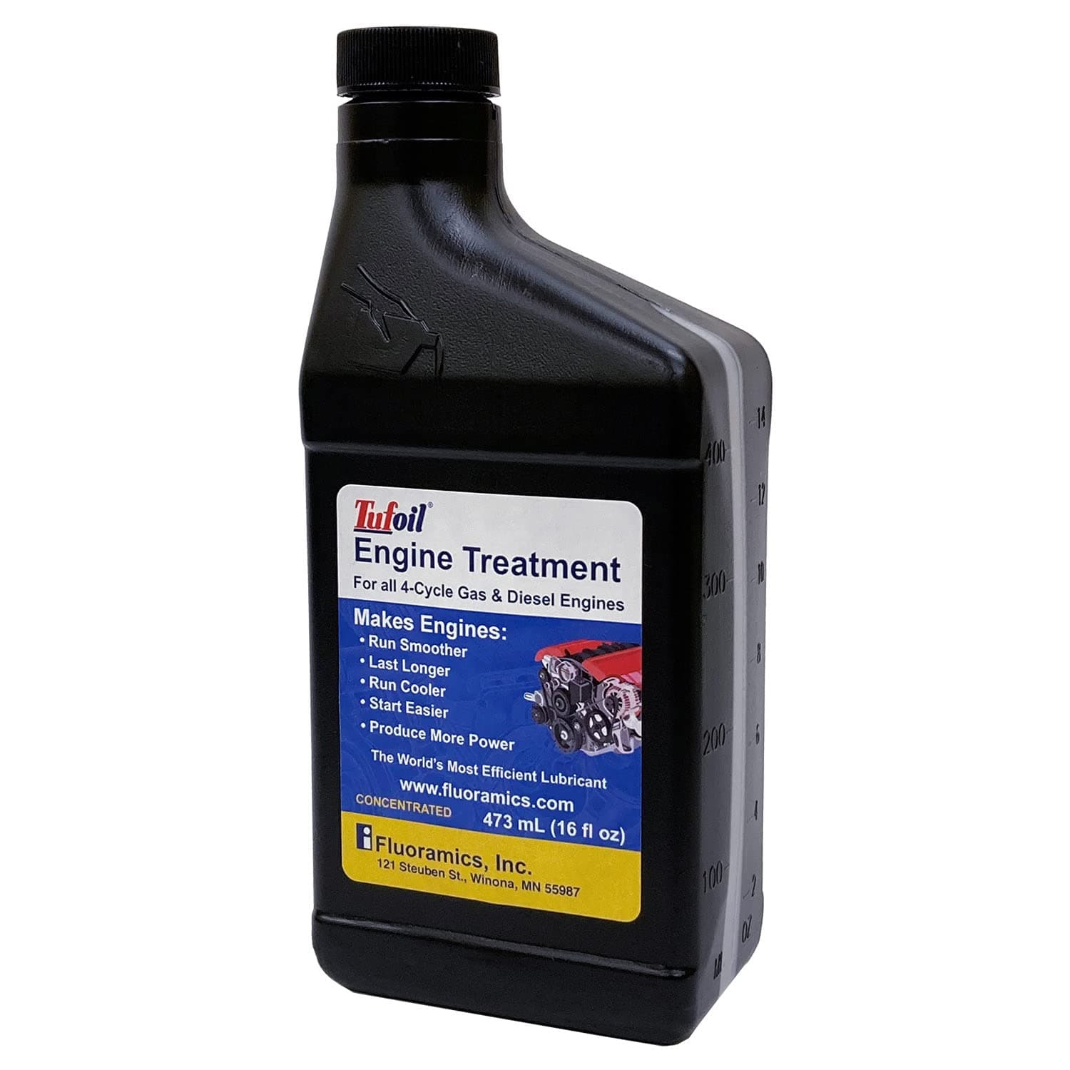 Fluoramics' Tufoil for Engines Engine Treatment (16 oz. Bottle)