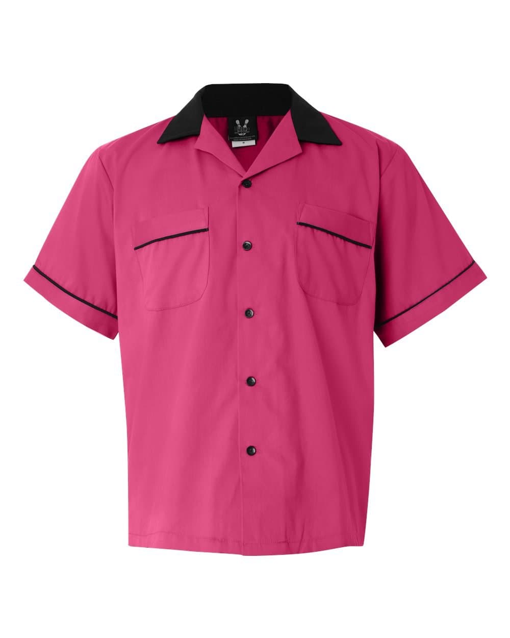GM Legend Bowling Shirt 3XL Pink/ Black
