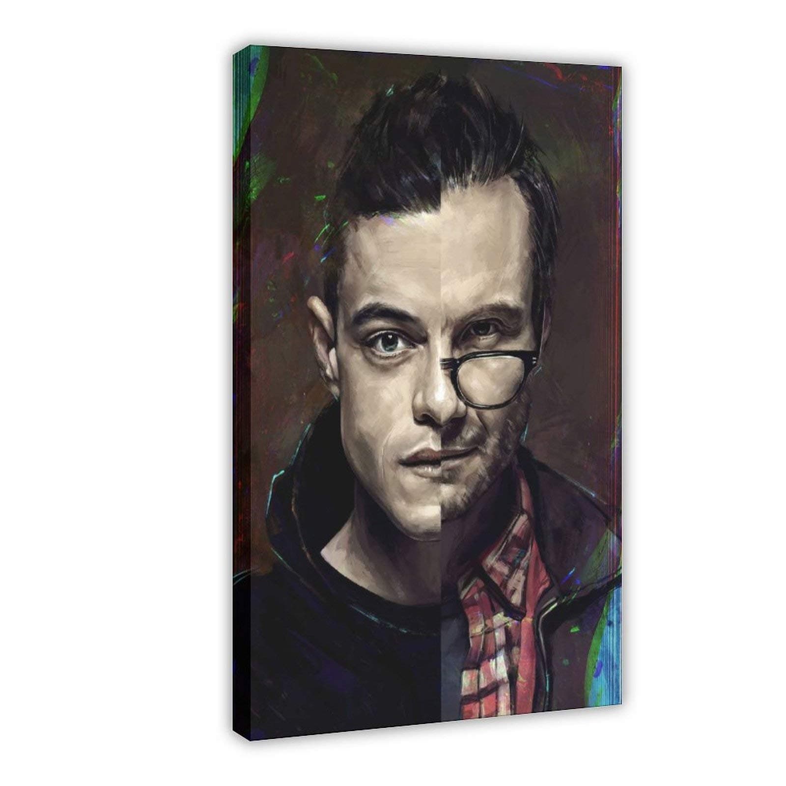 INGGA Movie Poster Mr Robot 3 Canvas Poster Wall Art Decor Print Picture Paintings for Living Room Bedroom Decoration Frame:20×30inch(50×75cm)