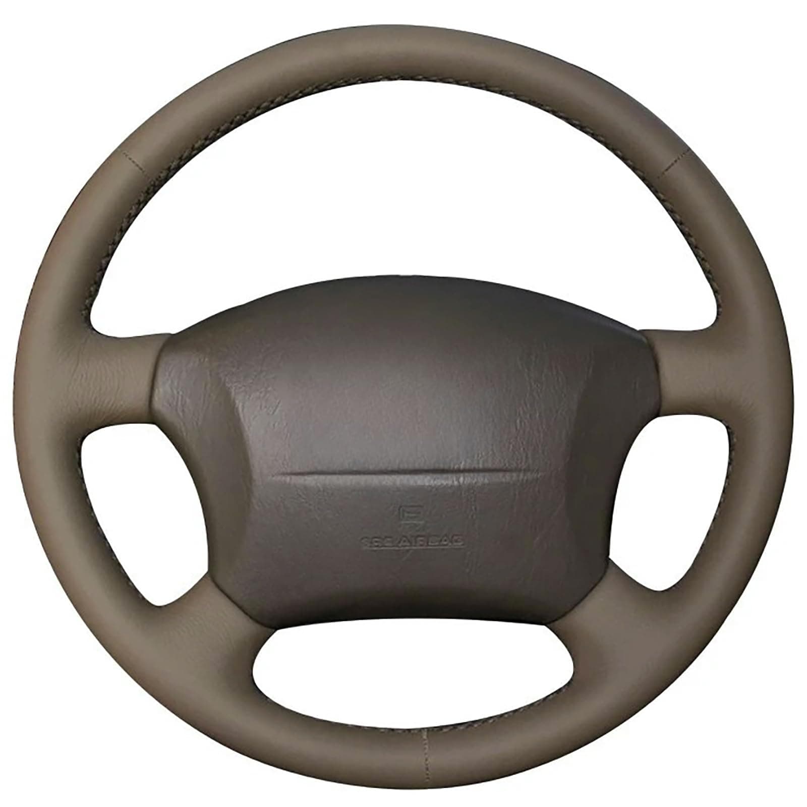 Custom Genuine Leather Steering Wheel Cover for Land Cruiser 1995 1996 1997 1998 1999 2000 2001 2002 Lexus LX 450 1996 1997 / LX 470 1998-2002 / Lexus LS 400 1996-2000 Accessories