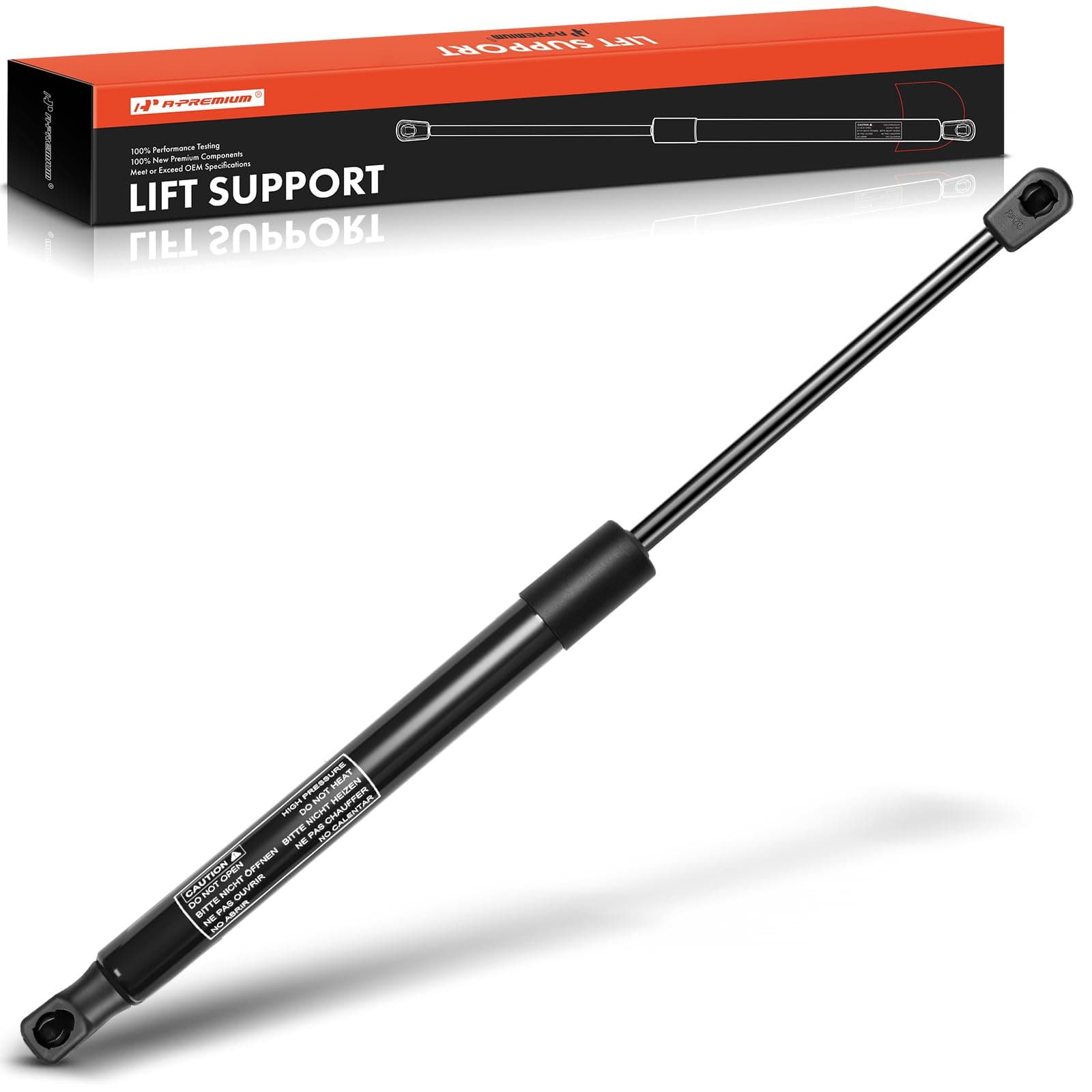A-Premium Front Hood Lift Supports Shock Struts Gas Spring Damper Compatible with Porsche Cayenne 2003-2010