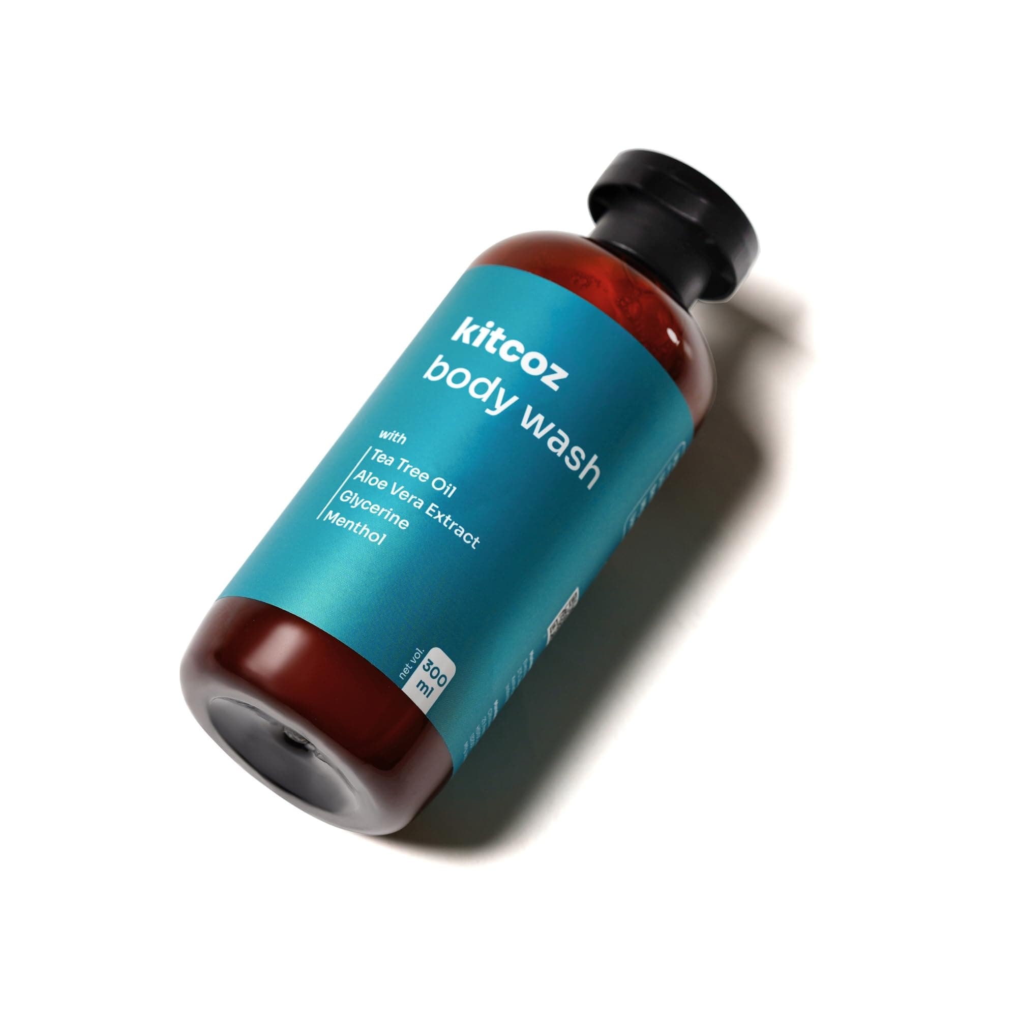 Kitcoz Anti Fungal Body Wash For Men & Women | Tea Tree Oil For Fungal Infection, Itching & Bacterial Infection | Paraben & Sulphate Free (300ml)