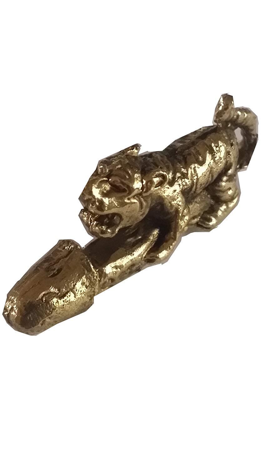 San Miracle Magic Thai Tiger Brass Paladkik Powerful Thai Buddha Wealth