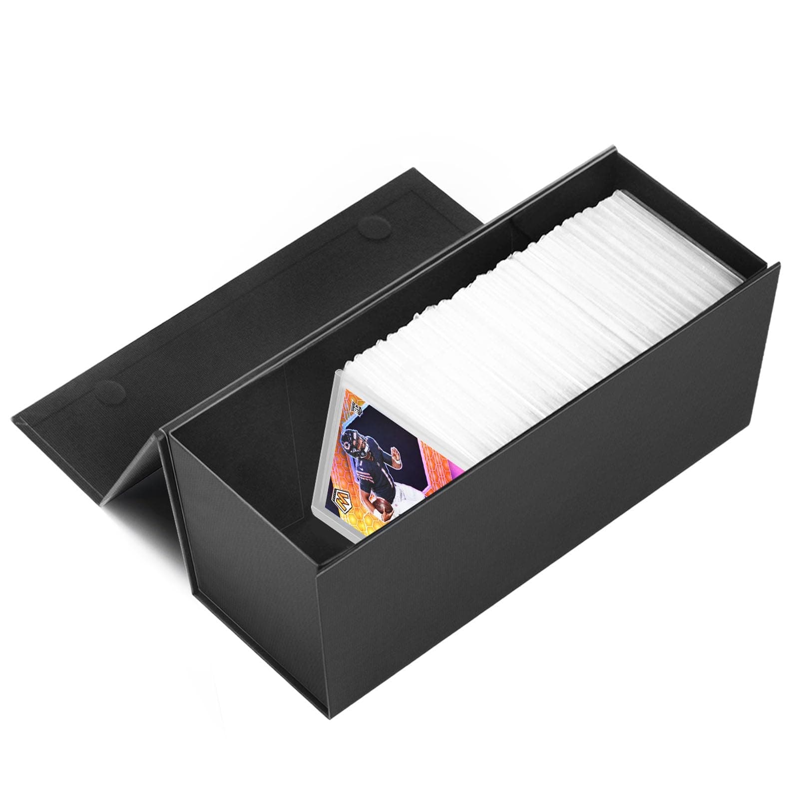 Vowcarol Trading Card Storage Box, Top loader Storage Box, Trading Card Holder Topload Hobby Box for 800 Count Cards - 1 PACK