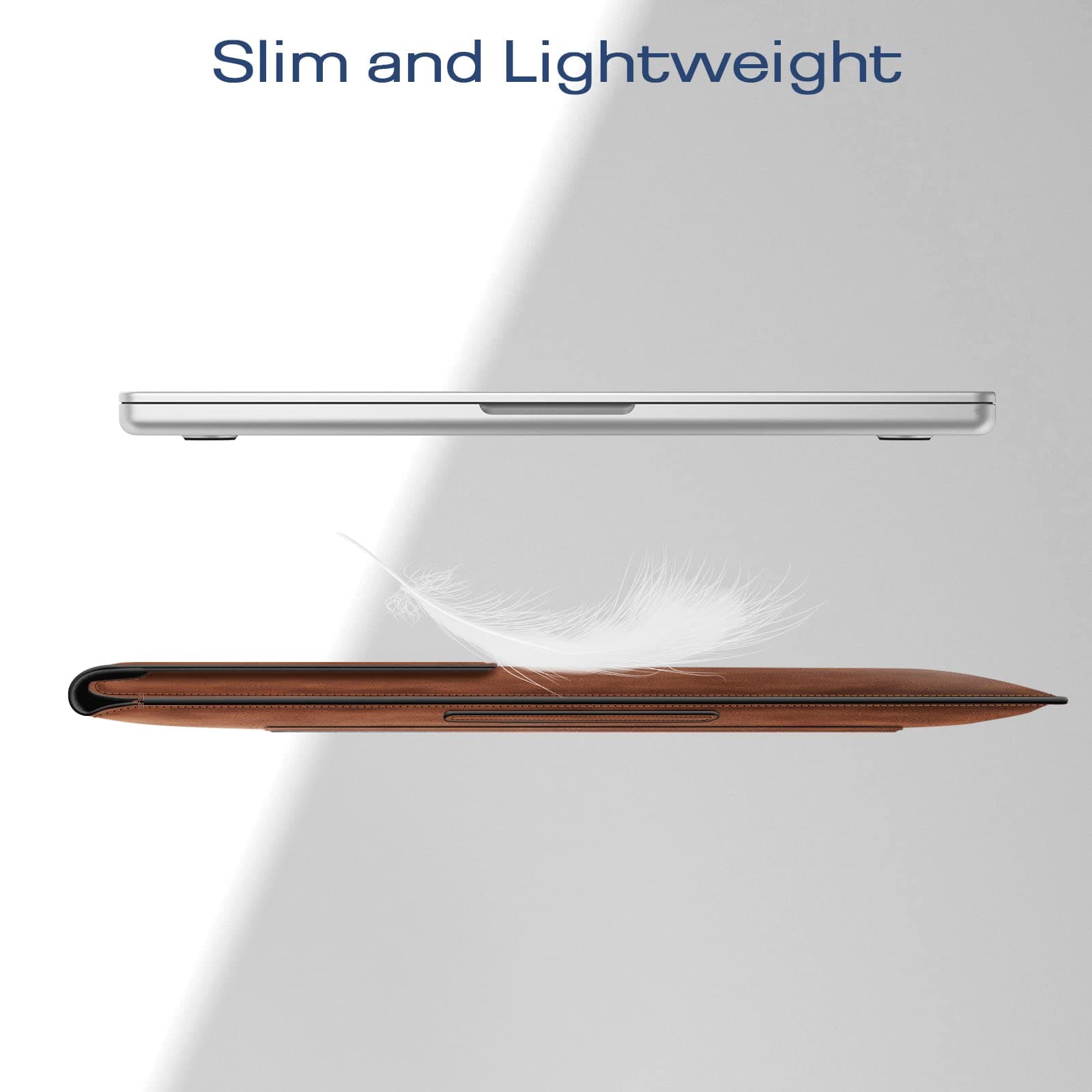 Fintie Sleeve Case for MacBook Pro 14 A2442 (Brown)