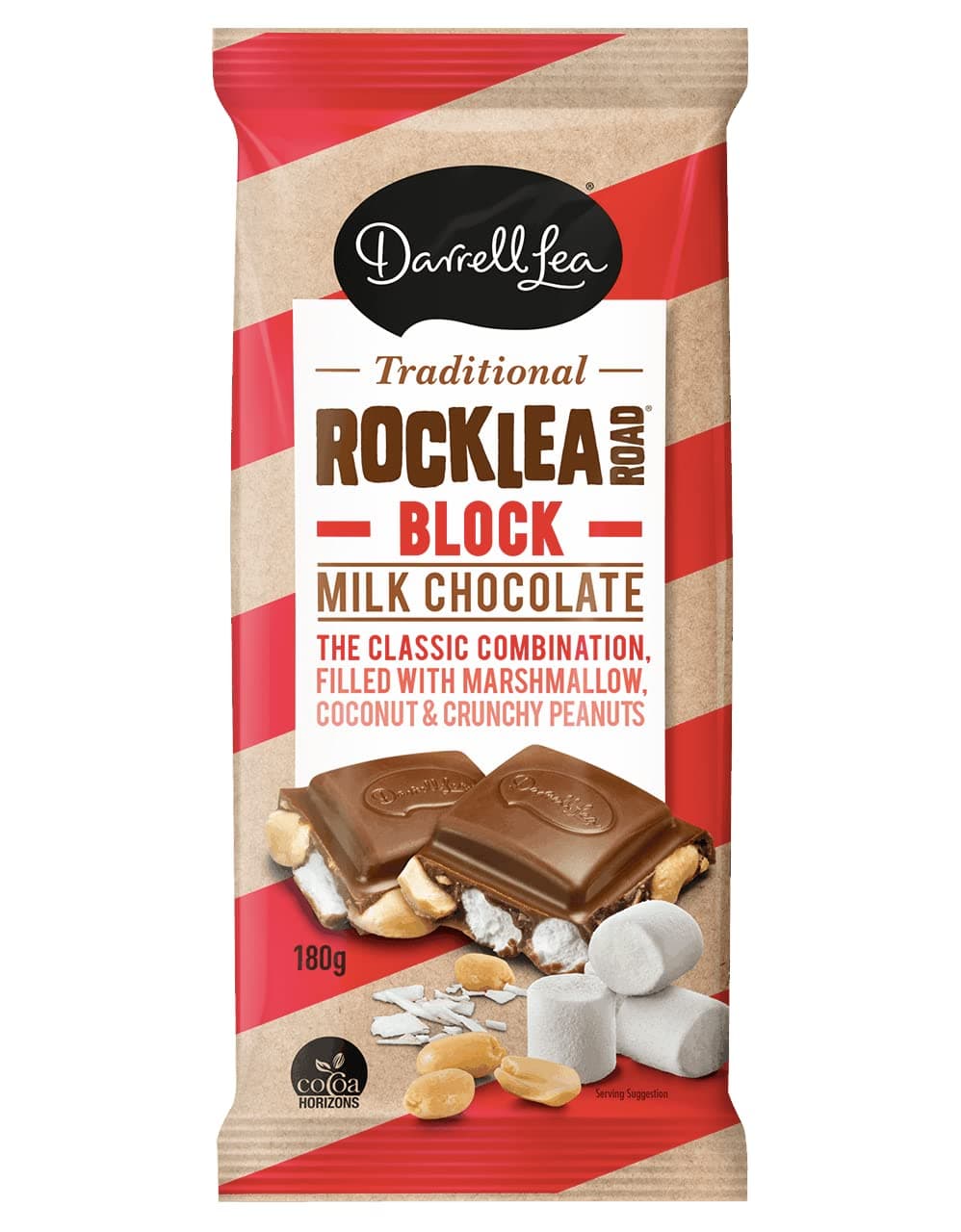 Darrell Lea Rocklea Road Block 180g x 12