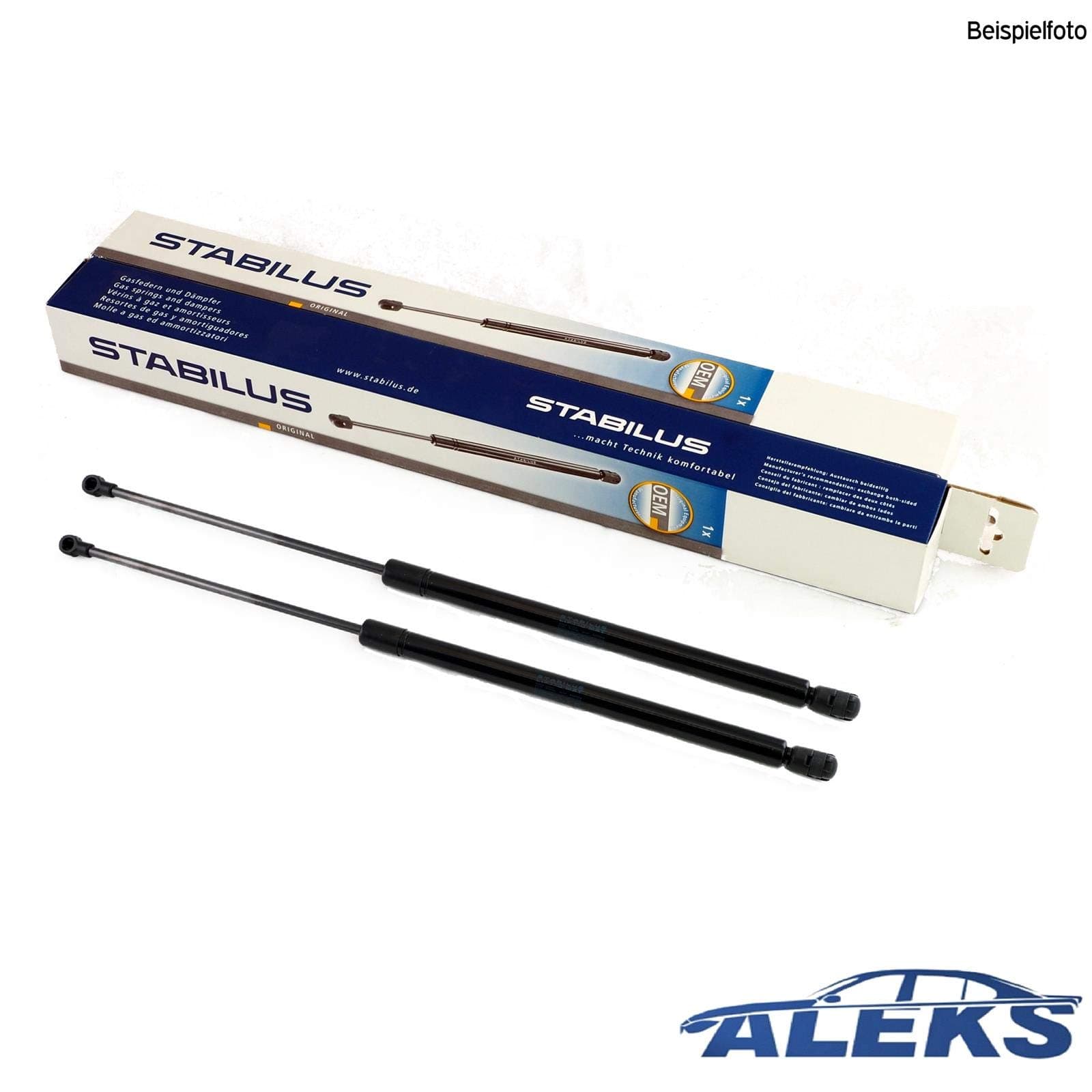 2x Stabilus LIFT-O-MAT Gas Spring Tailgate Damper 8D9827552 Sides