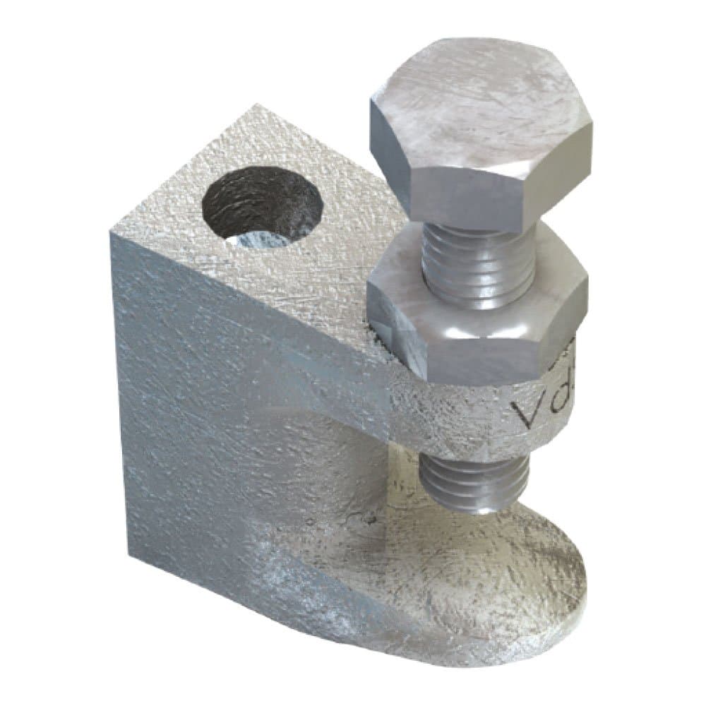 Lindapter FL210T-BOX Type FL Flange Clamp, M10 Tapped Thread (Pack of 50)