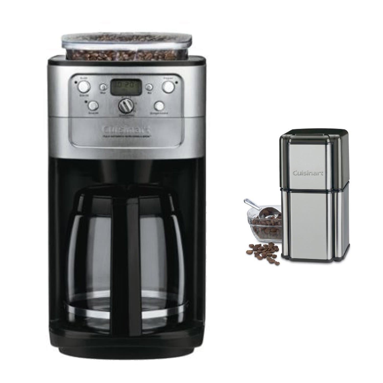 Cuisinart DGB-700BC Grind & Brew 12 Cup Coffeemaker (Black/Brushed Chrome)