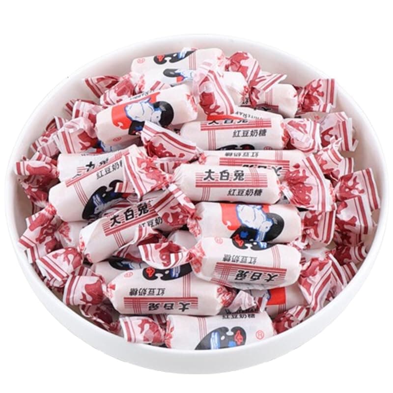 creamy candy 227g/8oz Red bean flavored milk candy Childhood Flavor