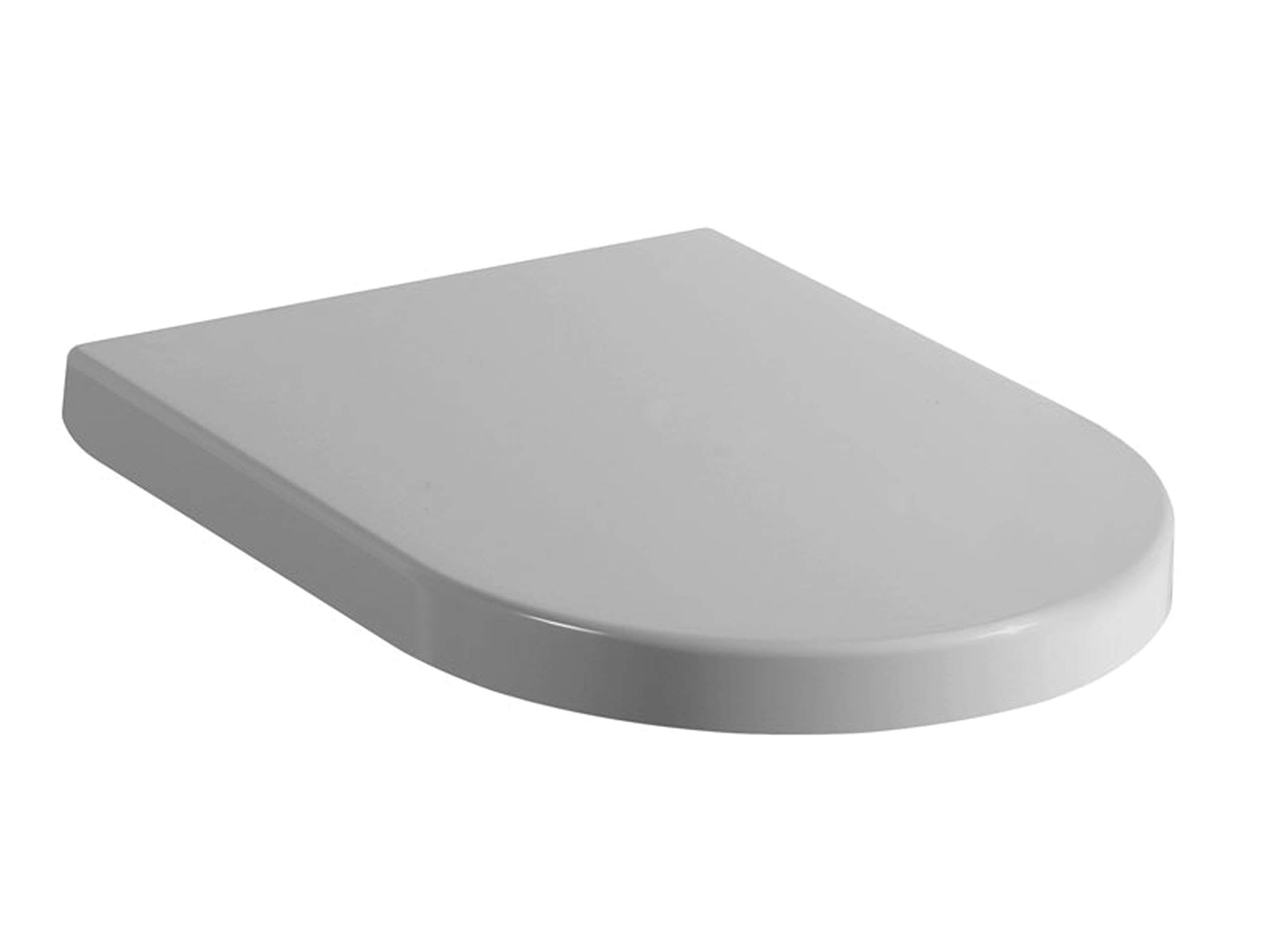 Toilet seat designed to fit Duravit happy D standard pans with pan seat hole centres of 180-220mm. Soft close quick release. Manufactured from anti bac urea plastics.