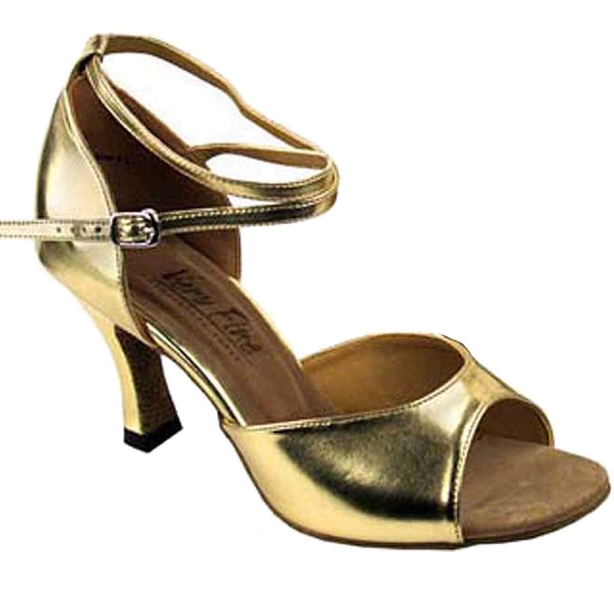 Women's Ballroom Dance Shoes Tango Wedding Salsa Shoes 6012EB Comfortable-Very Fine 3" [Bundle of 5]