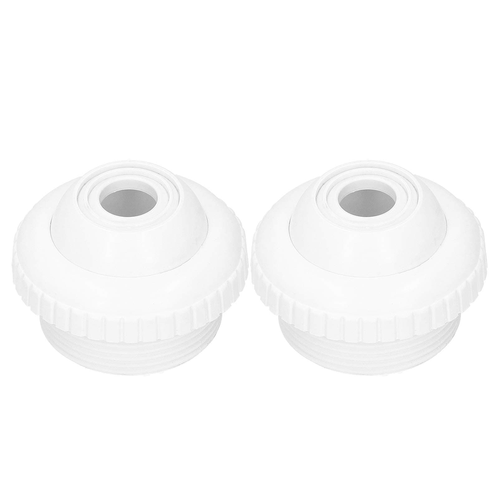 Pool Massage Nozzle, 2PCS 1.5in Male Thread Nozzle High Strength Swimming Pool Return Jet, SPA Massage Nozzle, Long‑Lasting, for SPA Swimming Pools