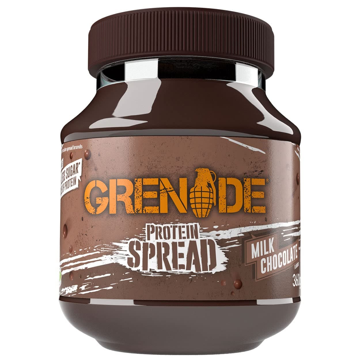 Milk Chocolate Vegetarian Protein Spread, 1 x 360 g Jar