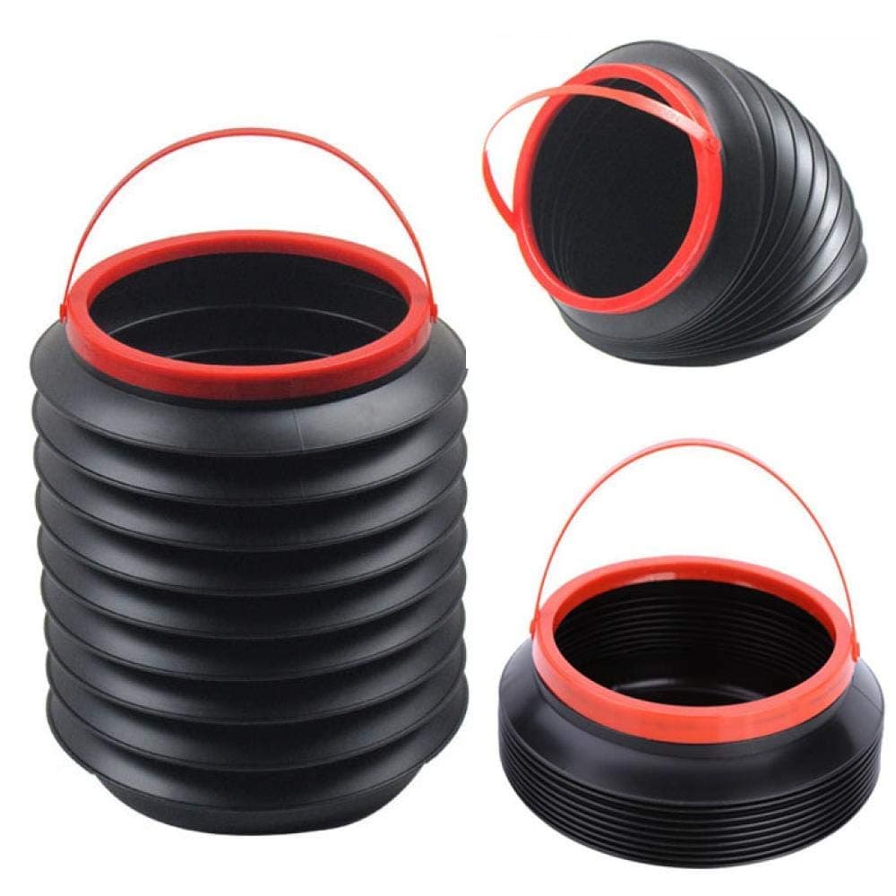 Krupakar Collapsible Magic Container Foldable Storage Bucket Car Trash Bin Kitchen Garbage Can Storage Organizer Barrel Water Storage Bucket