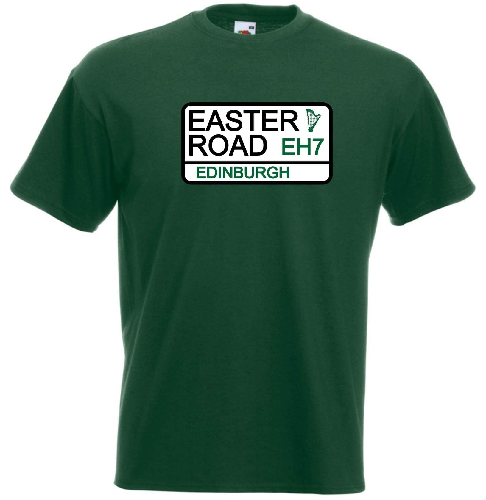 Invicta Screen PrintersHibernian FC Easter Road Street Sign Football Club FC Soccer T-Shirt