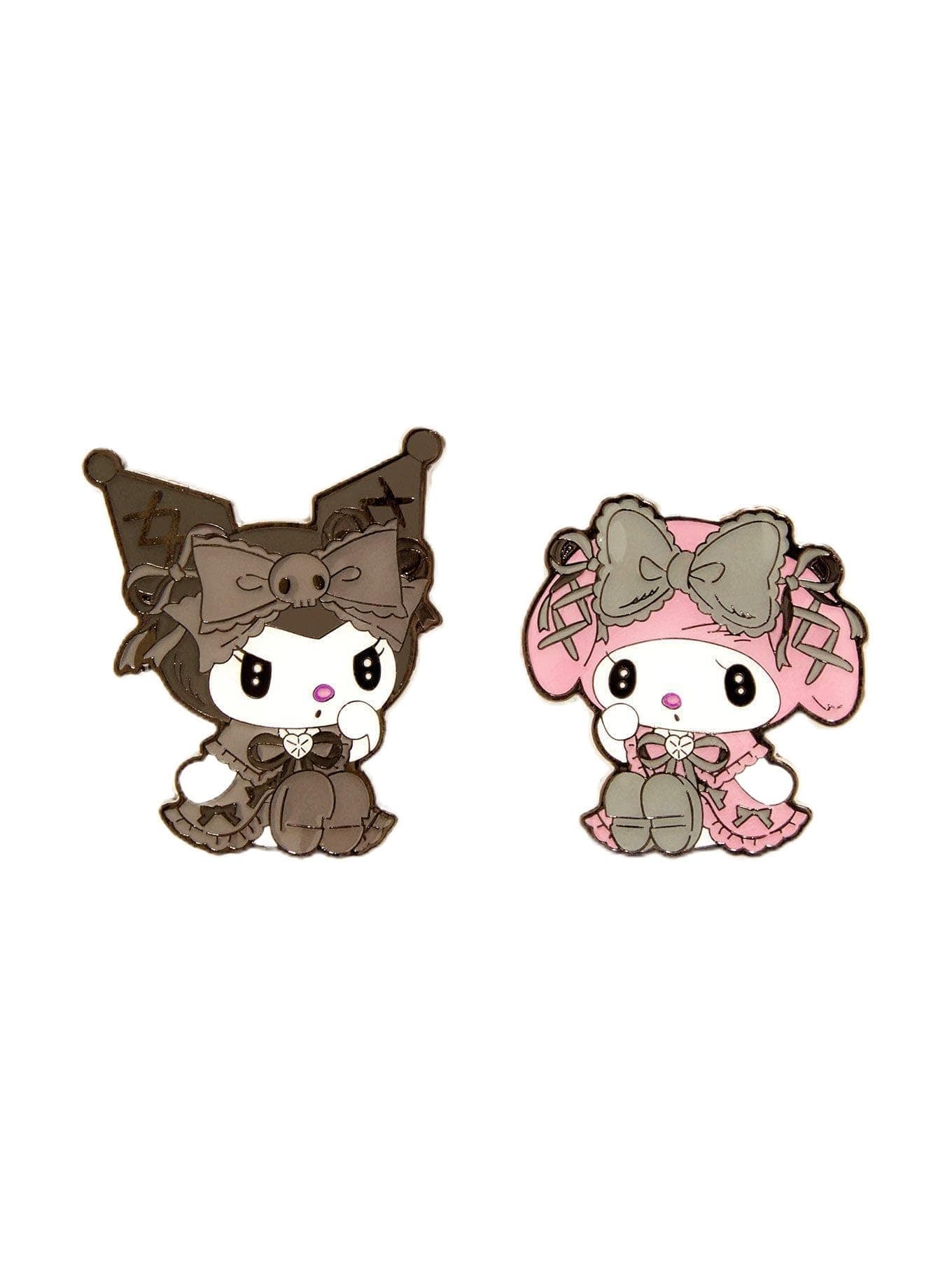 Loungefly My Melody & Kuromi Lolita Enamel Pin Set