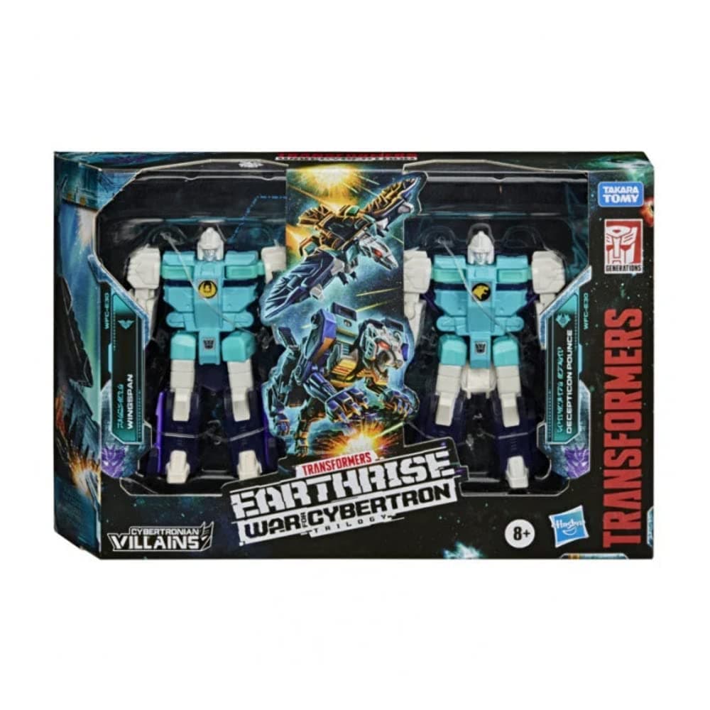 TRANSFORMERS Toys Generations War for Cybertron: Earthrise Double Pack WFC-E30 Decepticon Clones Action Figures, Children Aged 8 and Up, 8.5-cm