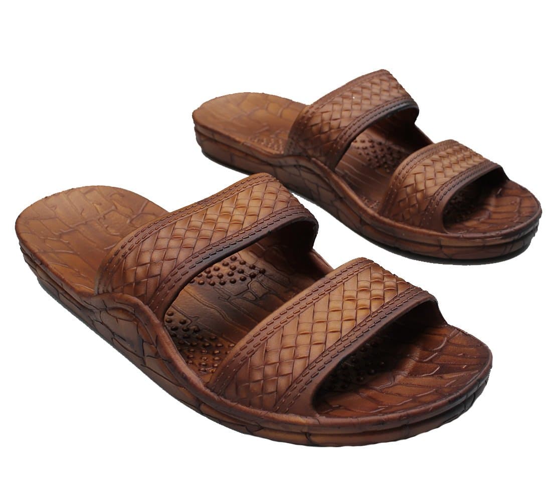 Double Strap Jesus Style Hawaii Sandals Size 12 Women /10 men, Unisex Sandal for Women Men and Teens