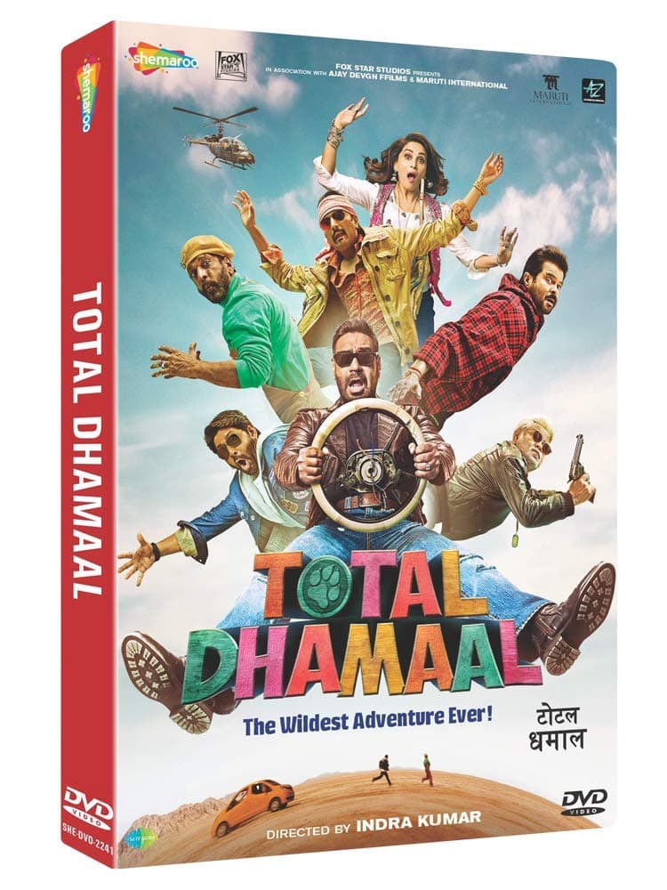 Total Dhamaal Hindi DVD ( All Regions English Subtitles)