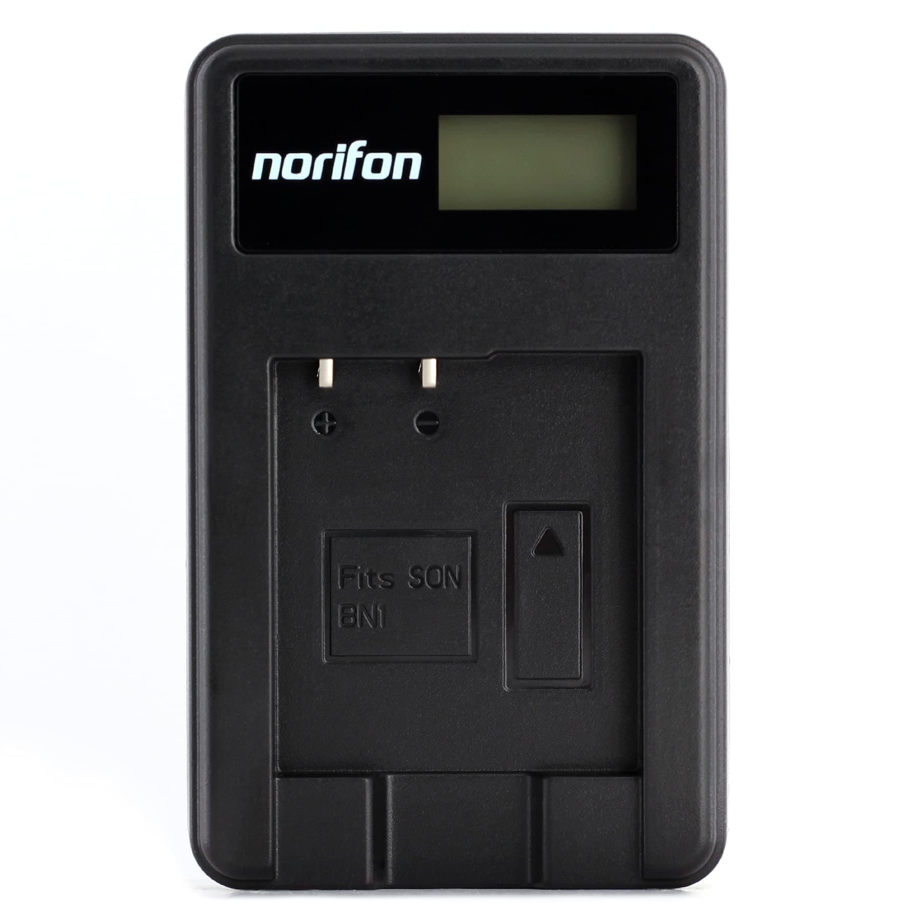 Norifon NP-BN1 LCD USB Charger for Sony Cyber-shot DSC-T110, DSC-T99, DSC-TF1, DSC-TX30, DSC-TX20, DSC-TX200V, DSC-TX10, DSC-TX9, DSC-TX5, DSC-WX80, DSC-W620, DSC-WX9, DSC-WX150 Camera and More